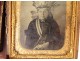 Daguerreotype photograph Indian chief soldier Union Civil War USA XIXth