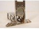 Commemorative guillotine cigar cutter sterling silver Minerve Marianne twentieth