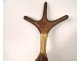 Camel saddle Tamzak Touareg Niger region Aïr wood leather whip late nineteenth
