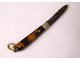 Small folding knife miniature tortoiseshell XIXth century