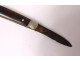 Small folding knife miniature tortoiseshell XIXth century