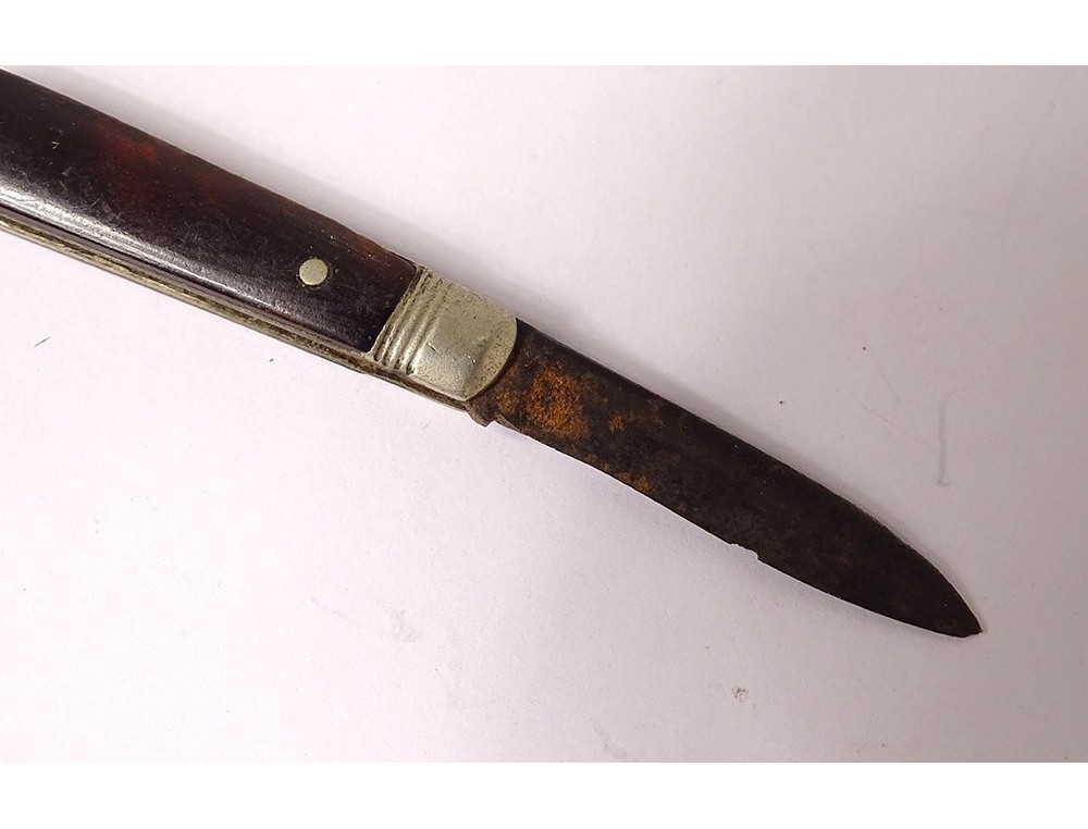 Couteau coursolle ancien - Couteau pliant laiton sport COURSOLLE Brass pocket kn