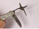 Small pocket knife miniature mother of pearl scissors XIXth century