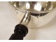 Large solid silver saucepan Minerva ebony handle PB 1149gr XIXth century