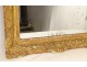 Regency mirror ice carved gilded wood frame shells flowers eighteenth century