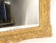 Regency mirror ice carved gilded wood frame shells flowers eighteenth century