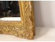 Regency mirror ice carved gilded wood frame shells flowers eighteenth century