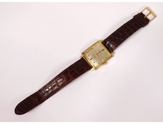 Montre bracelet homme Moeris Excellence Automatic or 18K Swiss vintage XXè