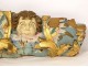 Element decoration altarpiece carved gilded polychrome head angel XVIIth