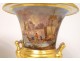 Pair of Medici vases porcelain Paris landscapes marine Louis-Philippe XIXth