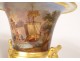 Pair of Medici vases porcelain Paris landscapes marine Louis-Philippe XIXth