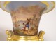 Pair of Medici vases porcelain Paris landscapes marine Louis-Philippe XIXth