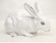 Rabbit sculpture earthenware pottery Bavent 19th