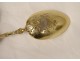 12 teaspoons sugar tongs silver vermeil goldsmith Surot 203gr nineteenth