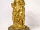 Large gilded bronze incense burner Victor Raulin cherubs Amours faunes XIXth