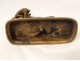 Bronze sculpture Alfred Dubucand dog hunting animal hare nineteenth century