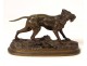 Bronze sculpture Jules Moigniez dog hunting pheasant animal nineteenth century