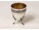 Solid silver egg cup Minerva silversmith Boulenger 43gr XIXth century