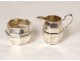 Coffee service 3PC sterling silver English Birmingham Mappin &amp; Webb 403gr XXth