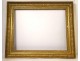 Large Empire gilded stucco wood frame acanthus leaves palm leaves nineteenth century