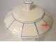 Countertop mustard dispenser Dijon earthenware Digoin Sarreguemines twentieth