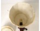 Countertop mustard dispenser Dijon earthenware Digoin Sarreguemines twentieth