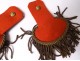 Pair of child soldier costume epaulettes late 19th early 20th centuries