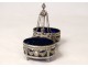 Louis XVI double salt cellar sterling silver Farmers General XVIIIth