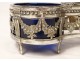 Louis XVI double salt cellar sterling silver Farmers General XVIIIth