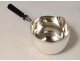 Large solid silver saucepan Minerva goldsmith Governore PB 660gr twentieth