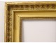 Gilded stucco wood frame palmettes 1st Empire 19th century