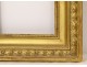 Gilded stucco wood frame palmettes 1st Empire 19th century
