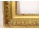 Gilded stucco wood frame palmettes 1st Empire 19th century