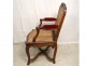 Regency cane armchair carved beech shell foliage eighteenth century