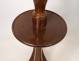 Small mahogany side table in 19th century marquetry