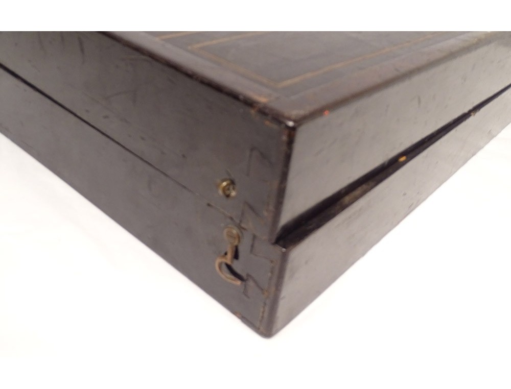 Ancien Jeu De Jacquet / Backgammon En Bois Avec 30 Pions Et 2 Dés - Fabrication Française