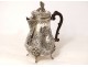 German solid silver jug Storck Sinsheimer Hanau 19th century characters