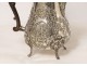 German solid silver jug Storck Sinsheimer Hanau 19th century characters