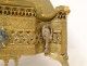 Lectern Bible holder church thabor gilded bronze enamels Christ angels nineteenth