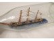 Lot 3 model boats bottle diorama tugboat Popular Art XIXth