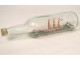 Lot 3 model boats bottle diorama tugboat Popular Art XIXth