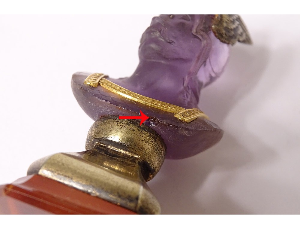 Buste Artisanal De Vercingétorix Sur Socle – Hauteur 18 Cm, Finition Bronze, Plâtre Acrylique Et Poudre De Marbre
