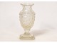 Small baluster vase in cut crystal Baccarat Saint-Louis XIXth century