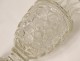 Small baluster vase in cut crystal Baccarat Saint-Louis XIXth century