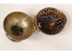 19th century bronze sponge ball