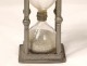 Antique pewter hourglass, 19th century collection