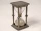 Antique pewter hourglass, 19th century collection