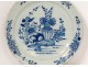 Delft earthenware dish chinese decor vase flowers eighteenth century