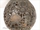 Coconut carved Piggy Bank, Bagnard nineteenth