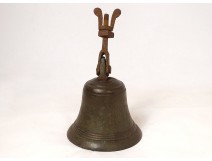 Bronze property bell castle house XIXth century